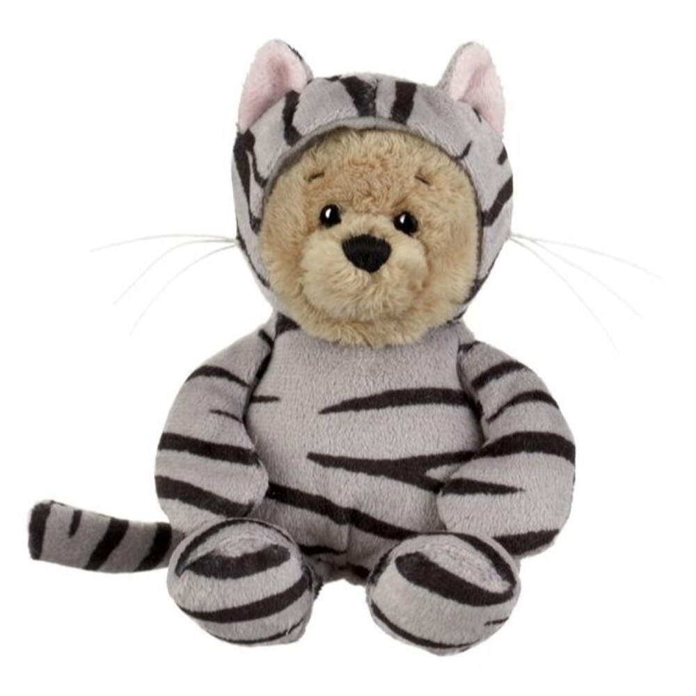 Ganz 6" Wee Bears Gray Tabby Cat Kitten Plush Stuffed Animal